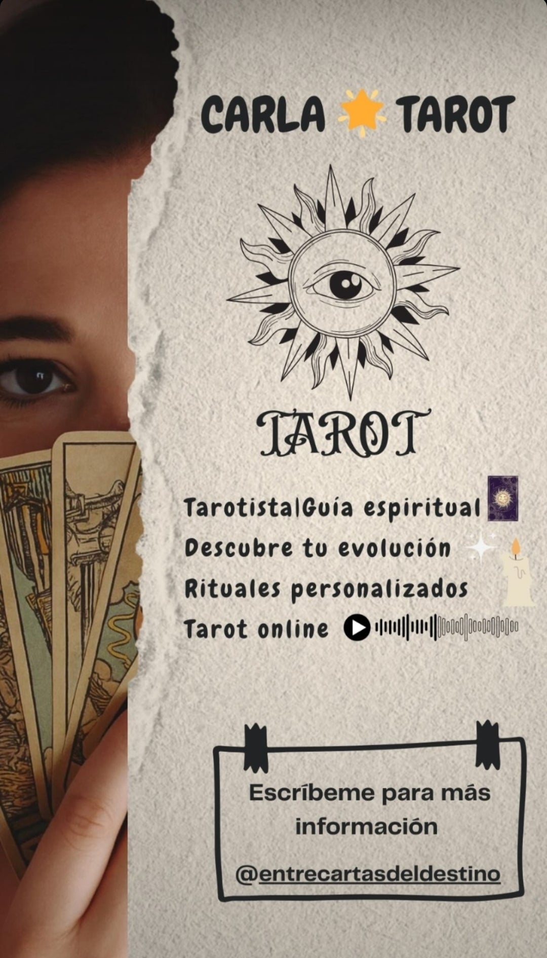 🔮 Descubre tu destino: Lectura de cartas y rituales personalizados