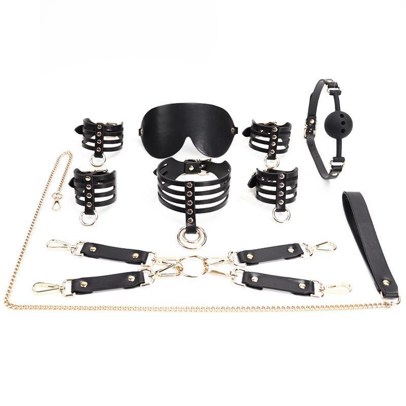 Black Wholesale Red Bondage Kit with Hollow Equipment
