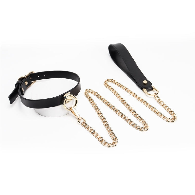 Wholesale Leather Bondage Restraints Starter Kit's collar