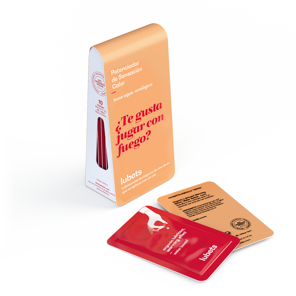 Lubricante efecto calor con extracto de jengibre | Lubets ecológico-0